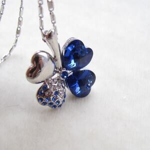lucky leaf silver plated 18krgp